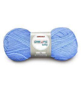 541 AMORE BABY пряжа (100% acrylic, 40 gr. 200 m. 5 notes in a pack), блакитний 1076357 фото