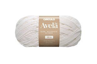 8001 AVELA пряжа (60%бавовна, 40%акріл, ), білий 1076206 фото