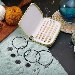 22552 Набір змінних кругових спиць Bamboo Normal &mdash; 13 см KnitPro 1077427 фото