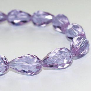 11354/013C,12X16 MM,22шт/нитка Crystal Art намистини 1043003 фото