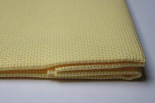 Канва для вишивання Арт.63 К5, 5 жовта, 100% бавовна, 50х50см. 2577 фото