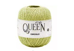 1023 QUEEN 5 пряжа (100% єгіпет.бавовна, 100гр. 424м.), салатовий 1080785 фото