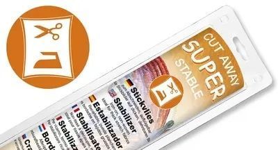 9447 Стабілізатор Super Stable термоклеєвий, відрізний, для товстих еластичних тканин, 30см*5м 13635 фото