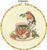 72-76324 Набір для вышивання хрестом Birdie Teacup Чашка з пташкою DIMENSIONS з п'яльцями 1077715 фото