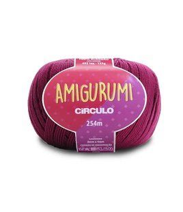 3154 AMIGURUMI пряжа (100% мерс.бавовна, 125гр. 254м.), малиновий 1075952 фото