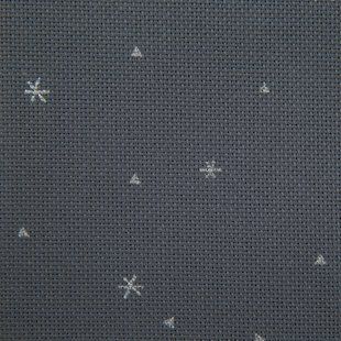 3326/7459 Aida extra fine Sparkle 20 (36*46см) сірий, канва Zweigart 1070325 фото