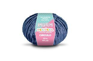 2856 AMIGURUMI PELUCIA пряжа (100% поліестер, 85гр. 131м. ), синій 1075852 фото