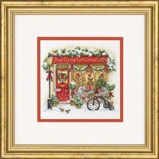 70-09623 Набір для вишивання хрестиком &laquo;The Little Gift Shop//Маленький подарунковий магазин&raquo; DIMENSIONS 1080560 фото