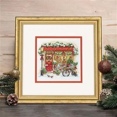 70-09623 Набір для вишивання хрестиком &laquo;The Little Gift Shop//Маленький подарунковий магазин&raquo; DIMENSIONS 1080560 фото