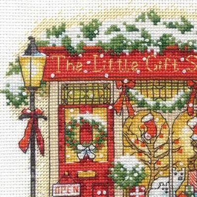 70-09623 Набір для вишивання хрестиком &laquo;The Little Gift Shop//Маленький подарунковий магазин&raquo; DIMENSIONS 1080560 фото