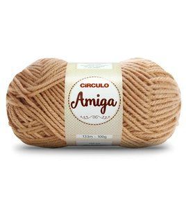 7650 AMIGA пряжа (100% акріл, 100гр. 133м. ), бежевий 1076467 фото