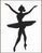 PN-0008133 Набір для вишивки хрестом LanArte Ballet silhouette III "Балет силует III" 1071854 фото
