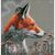 PN-0202499 Набір для вишивки хрестом LanArte Animals, die in die Nacht starТварини дивляться в ніч 1077838 фото