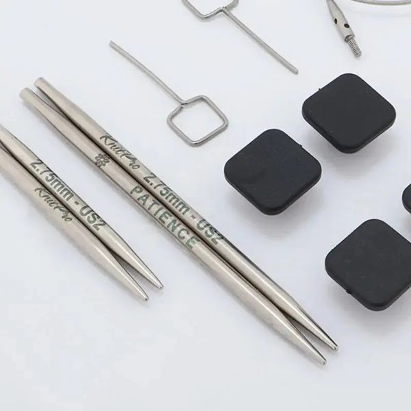 36290 Міні-набір знімних спиць Mindful Petite Combo діаметром 2,75 мм KnitPro, довж.5 см і 7,5 см 1082240 фото