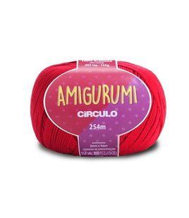 3528 AMIGURUMI пряжа (100% мерс.бавовна, 125гр. 254м), червоний 1075930 фото
