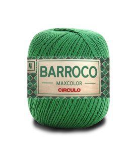 5767 BARROCO MAXCOLOR 4 пряжа (100% бавовна, 200гр. 338м.), зелений 1080877 фото