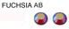 207 AB FUCHSIA AB стрази DMC+ термоклейові