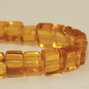 12039/111C,6X8MM,67шт/нитка Crystal Art намистини 1043508 фото