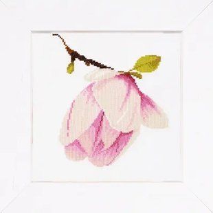 PN-0008161 Набір для вишивки хрестом LanArte Magnolia Bud "Бутон магнолії" 1062103 фото