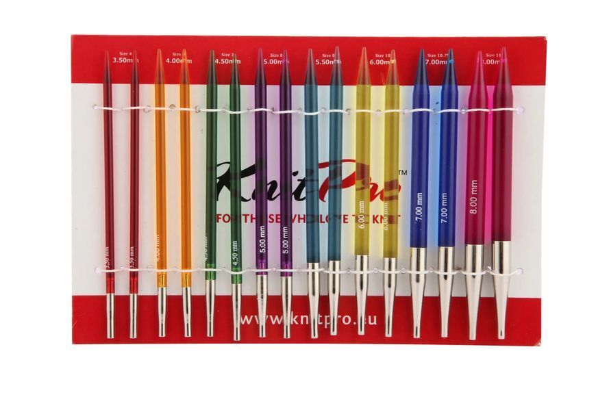 50618 Набір змінних акрилових спиць "Deluxe" Multi-Colored Trendz KnitPro 16494 фото