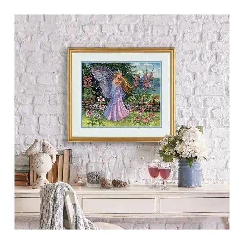 70-35410 Набір для вишивання хрестом Summer Fairy Літня фея Gold Collection Dimensions 1077673 фото