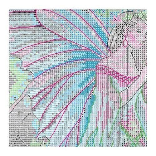 70-35410 Набір для вишивання хрестом Summer Fairy Літня фея Gold Collection Dimensions 1077673 фото