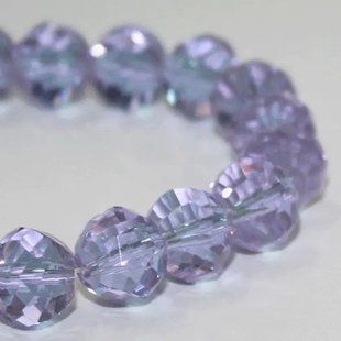 11391/013C,10MM,42шт/нитка Crystal Art намистини 1041937 фото