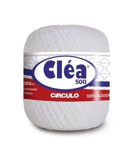 8001 CLEA 500 пряжа (100% мерс.бавовна, 76гр. 500м. ), білий 1076661 фото