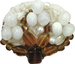 БП-195 Набір для виготовлення брошки Crystal Art "Бавовна" 1065717 фото