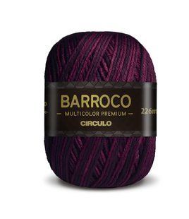9253 BARROCO MULT. PREMIUM пряжа (100% бавовна мерсерізована, 200гр. 226м. ), різнокольоровий 1080604 фото