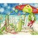 70-08948 Набір для вишивання хрестом DIMENSIONS Christmas Beach Chairs "Різдвяні пляжні стільці" 1058979 фото