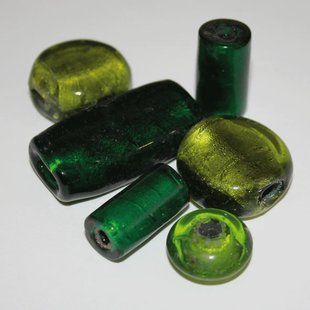 1136TDM/Green,50г.PPQ Mix Crystal Art намистини 1044476 фото