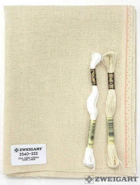 3340/222 Cork 20 (55*70см), канва Zweigart 1070857 фото