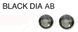 226AB BLACK DIA. AB стрази DMC+ термоклейові