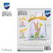 PN-0200379 Набір для вишивання хрестом (мішечки для саше) Vervaco Easter Bunnies Великодні кролики 1077845 фото 3