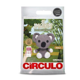 3 AMIGURUMI KIT - SAFARI KOALA (100% бавовна) 1076167 фото