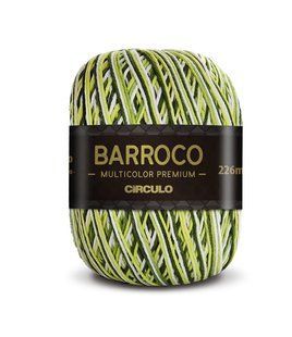 9391 BARROCO MULT. PREMIUM пряжа (100% бавовна мерсерізована, 200гр. 226м. ), різнокольоровий 1080612 фото