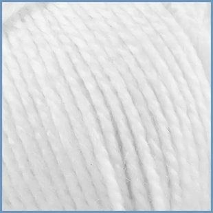 Прядиво для в'язання Valencia Lavanda, 0601 (White) колір, 43% вовна, 50% акрил, 7% ангора (залишок) 1056903 фото