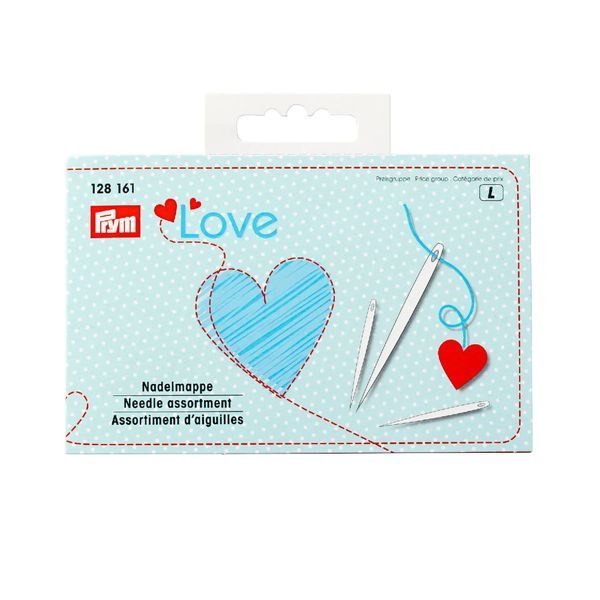 128161 Набір, 29 швейних голок і голок для штопання з вдевателем, Prym Love 1069599 фото