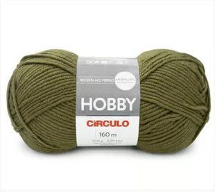 7849 HOBBY пряжа (100% акріл, 100гр. 160м), хакі 1078263 фото