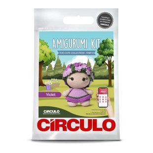 5 AMIGURUMI KIT - TOO Violet 1077928 фото