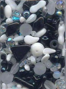 50 MIX-92-111JBX-BLACK AND WHITE-(100г) 18517 фото