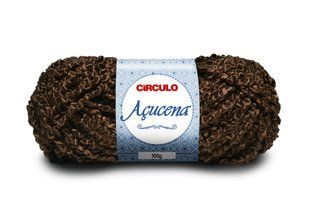 608 ACUCENA пряжа (100% акрил, 100гр.100м. ), коричневий 1075384 фото