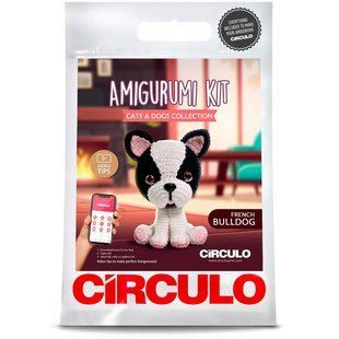 2 AMIGURUMI KIT - CATS & DOGS French Bulldog - Французький бульдог 1077920 фото