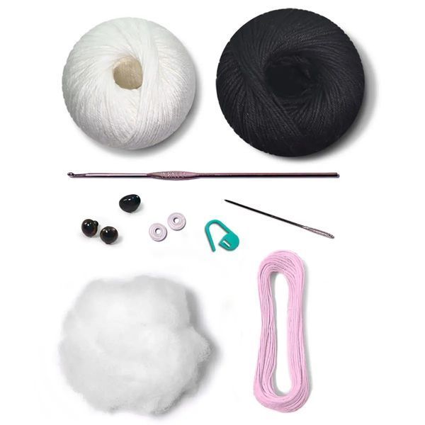 2 AMIGURUMI KIT - CATS & DOGS French Bulldog - Французький бульдог 1077920 фото