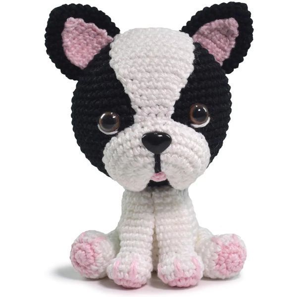 2 AMIGURUMI KIT - CATS & DOGS French Bulldog - Французький бульдог 1077920 фото