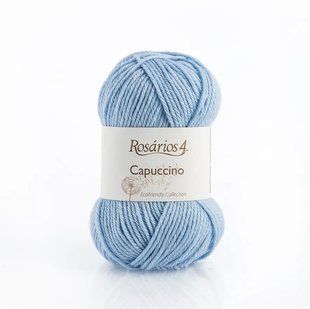 20 Capuccino пряжа (70% мерінос 30% волокно ), колір блакитний 50 г моток ROSARIOS 1082555 фото