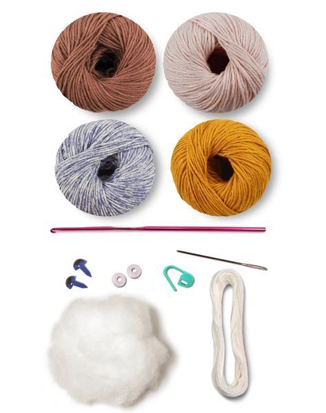 4 AMIGURUMI KIT - DOLLS Oliver 1075363 фото