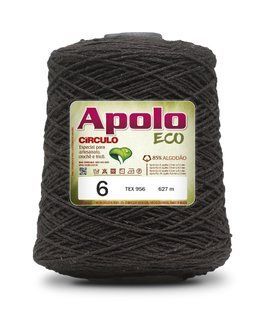 7311 APOLO ECO 6 пряжа (85% бавовна, 15% волокна, 600гр, 610м 1шт), ТЮТЮН 1081345 фото