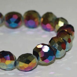 11373 RAINBOW/нитка Crystal Art намистини 1043830 фото